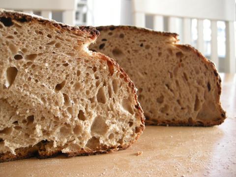 Sourdough bread loaves