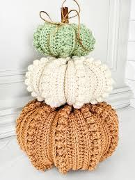 Crocheted Pumpkins