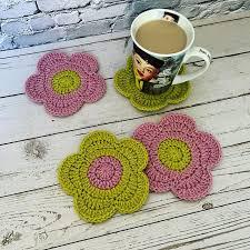 Flower Power Coasters