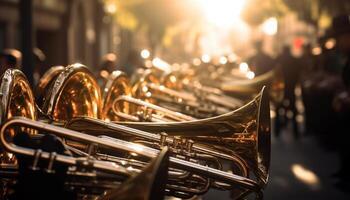 trumpets