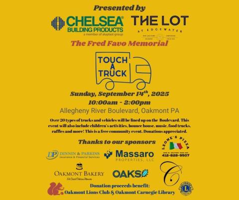 Touch a Truck Flyer