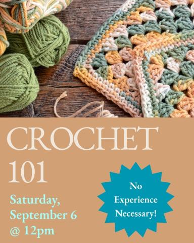 crochet 101 poster