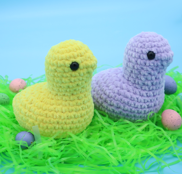 Crochet chick peeps