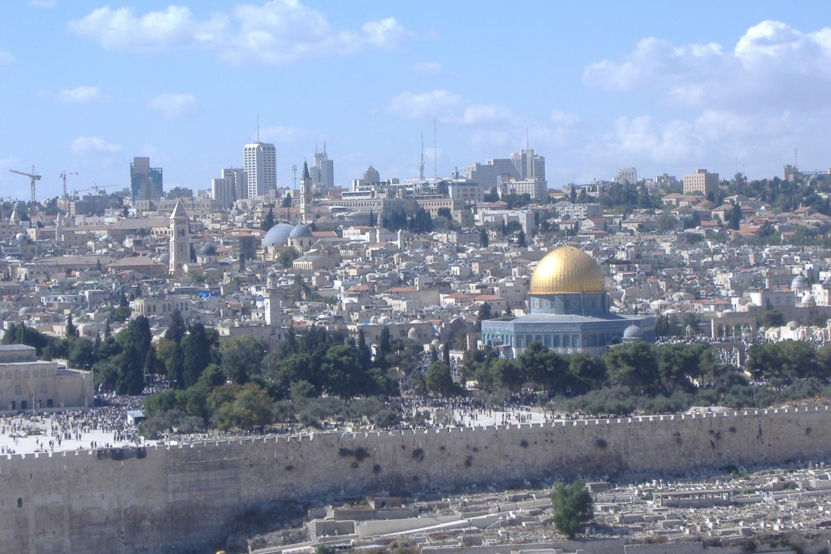 A view of Jerusalem