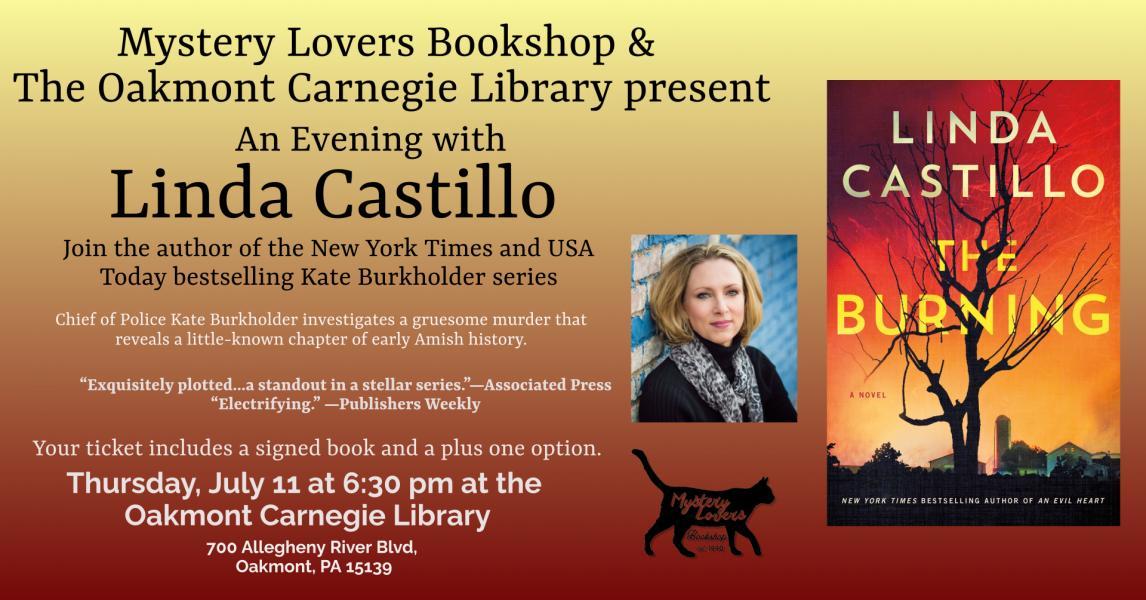 Linda Castillo Author Event with Mystery Book Lovers Bookshop